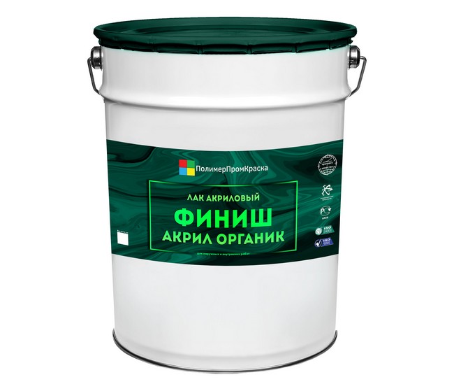 Новая продукция - лак Финиш Акрил Органик